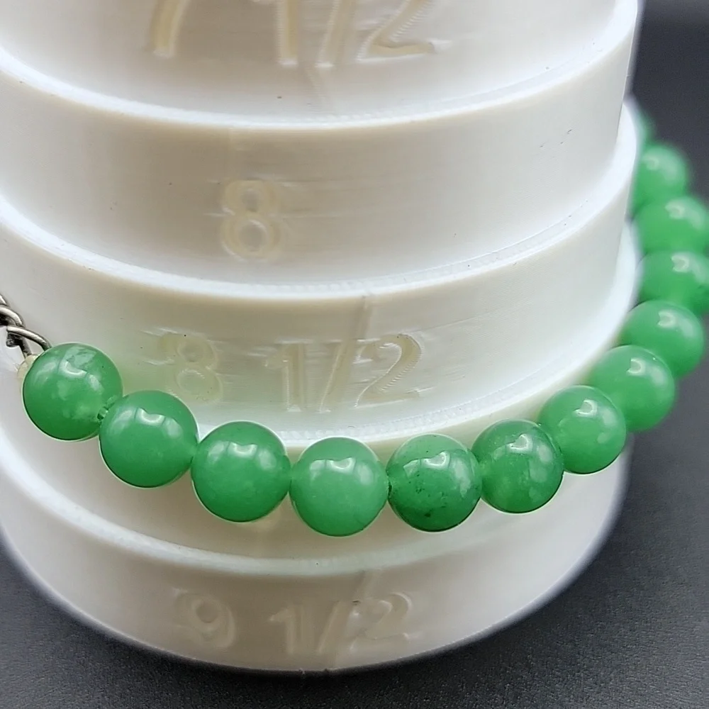 107 Cts Green Aventurine Round Bead 7.5